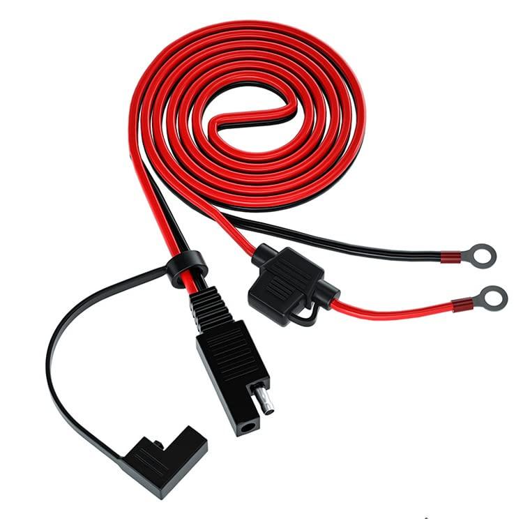 FMTSAT2O14M SAE Power Cable, 55.1 inches (140 cm), Supports 24 V Power Supply, 10A