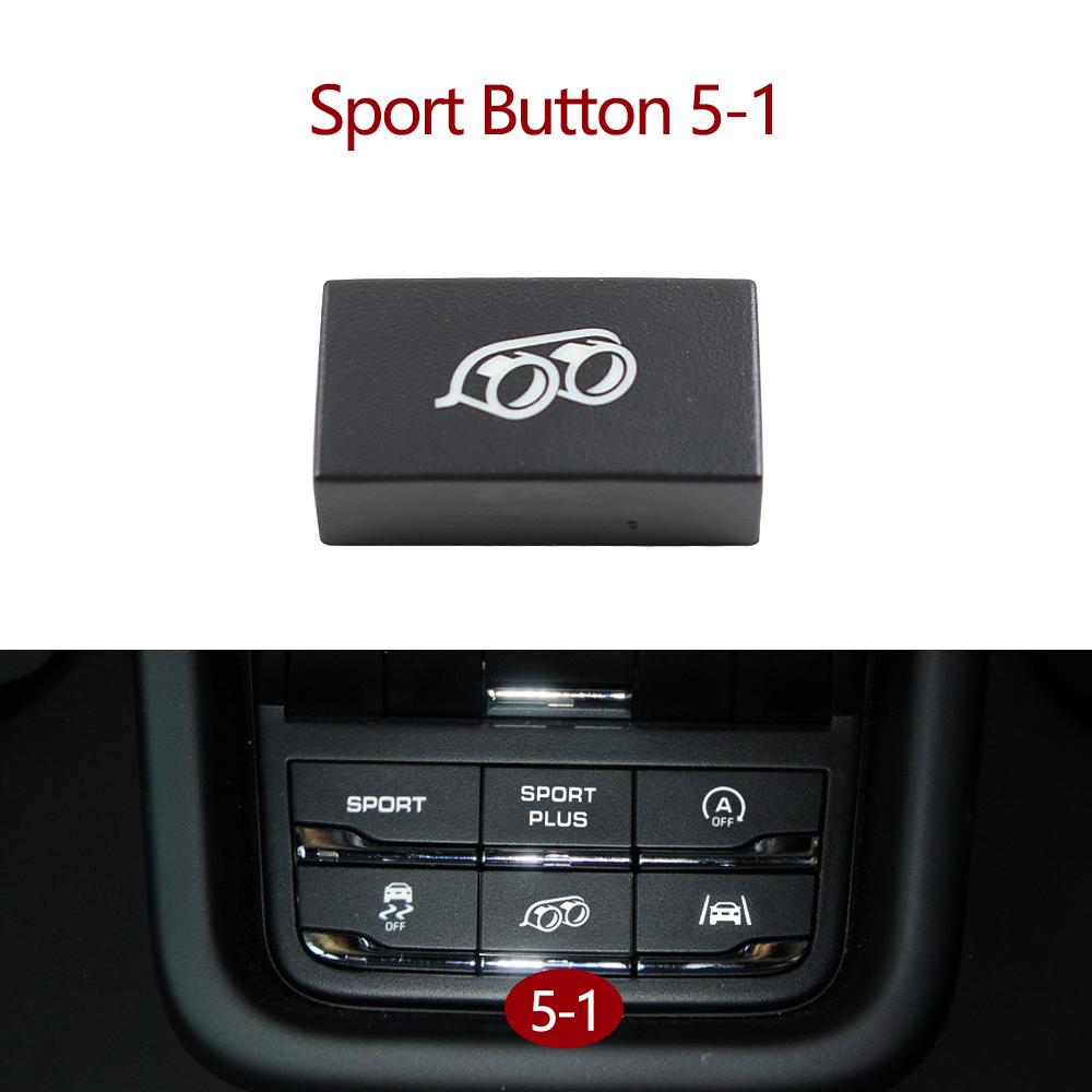 Car Front Console Drive Mode Suspension Sport Switch Console Traction Control Button For Porsche Cayenne 7P5 2010-2018 7P5927127