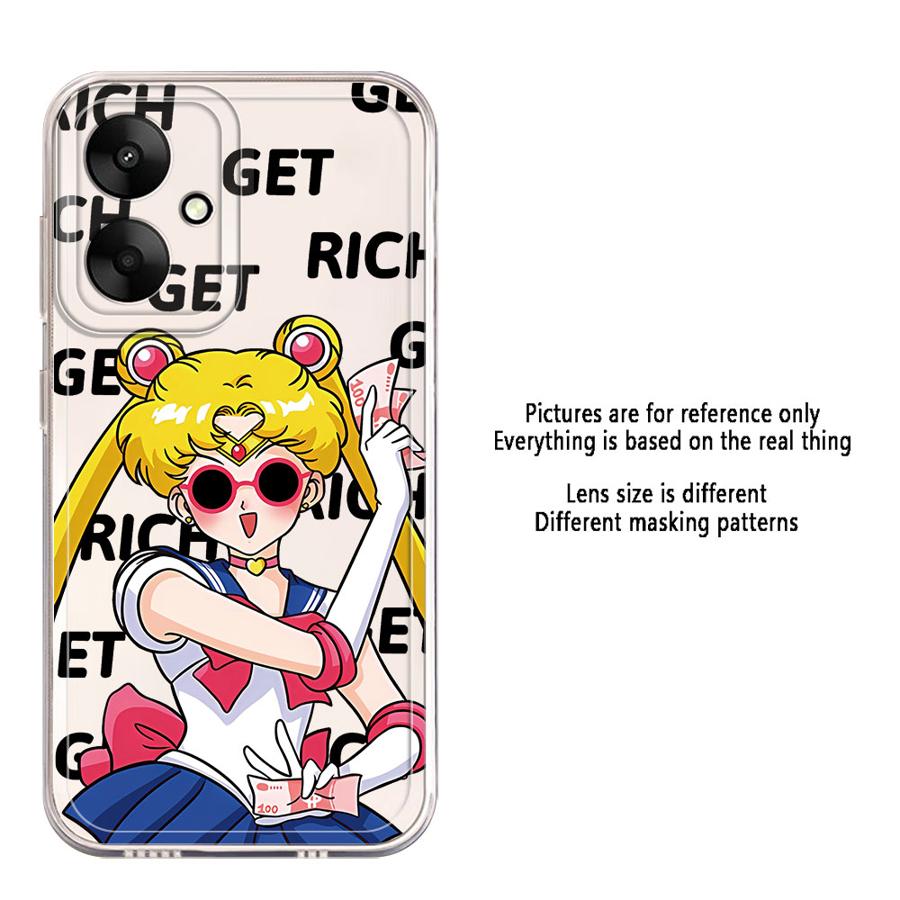 Sailor Moon Case for Xiaomi Mi 11T Pro 11 Lite Soft Phone Cover