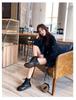 2025 Trendy British Style Genuine Leather Martin Boots for Women & Men: Retro Versatile Mid-Calf & Ankle Motorcycle Boots