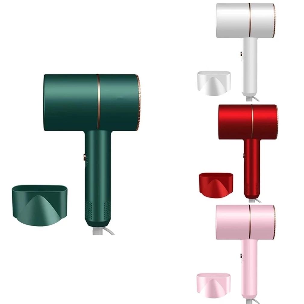 Portable Hair Dryer Strong Wind Hammer Blower Salon Dryer Hair Negative Ionic Hammer Blower Home Electric Blue Light Blow Drier