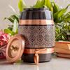 Pure Copper Water Pot with Tap, 5 Liters for Home, Kitchen, Restaurant & Gifting