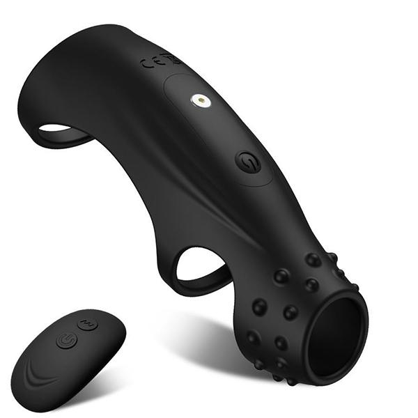 9 Vibration Cock Ring Sleeve Sex Toys Penis Sleeve With Remote Control Penis Ring Enhancer Cock Sleeve G Spot Vibrator Couples Adult Sex Toys For Men