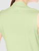 Adidas Golf Golf Three Sleeveless Mock Neck Almost Lime Women's Shirt, Stripes, Shirt, J/S
