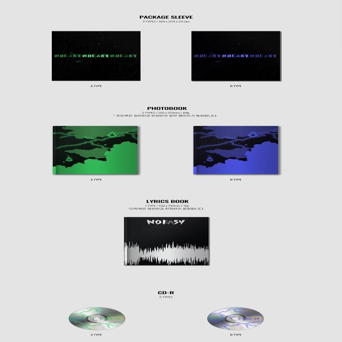 Stray Kids VOL.2 [NOEASY] (STANDARD VER.) [Random Version]