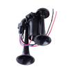 600DB Dual Trumpets, Super Loud Horns Kit with Compressor Universal for 12V Cars Motorcycles Trucks Trains Boats