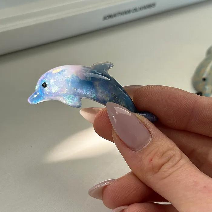 Dolphin Hair Pin (8color)
