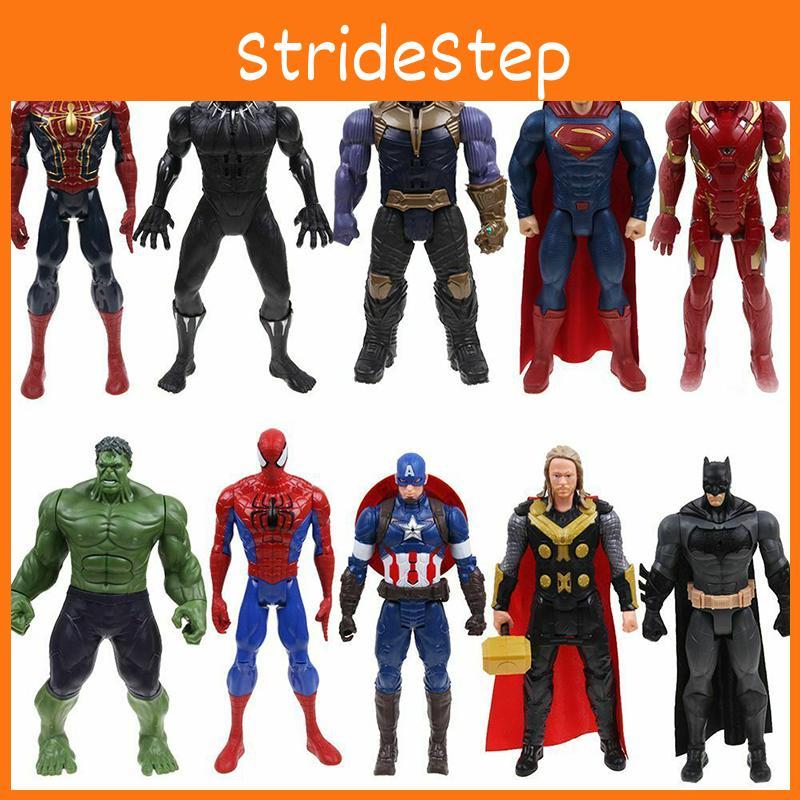 Atemberaubende Avengers Infinity War Hulk Spiderman Thanos 12" Tönende Leuchtfigur Spielzeug Ideales Geschenk für Superhelden-Enthusiasten