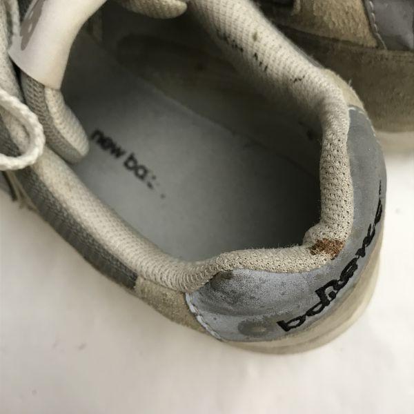new balance ML72AG leather sneakers 10 28 gray Vibram(USED)