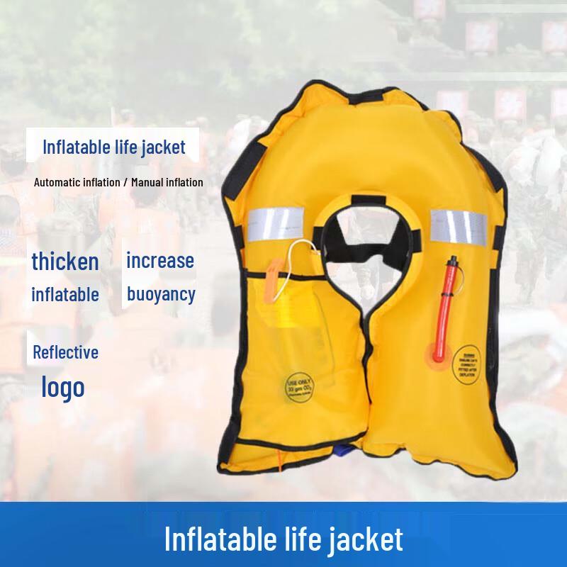 

OLOMM Automatic/Manual Inflatable Life Vest Universal