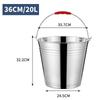 Stainless Steel Portable Multipurpose Bucket