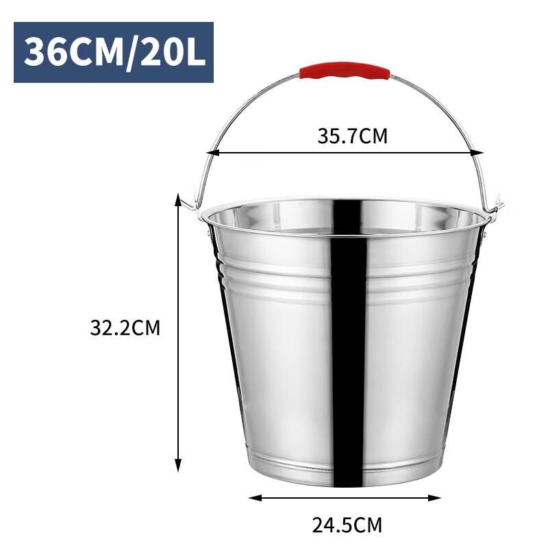 Stainless Steel Portable Multipurpose Bucket