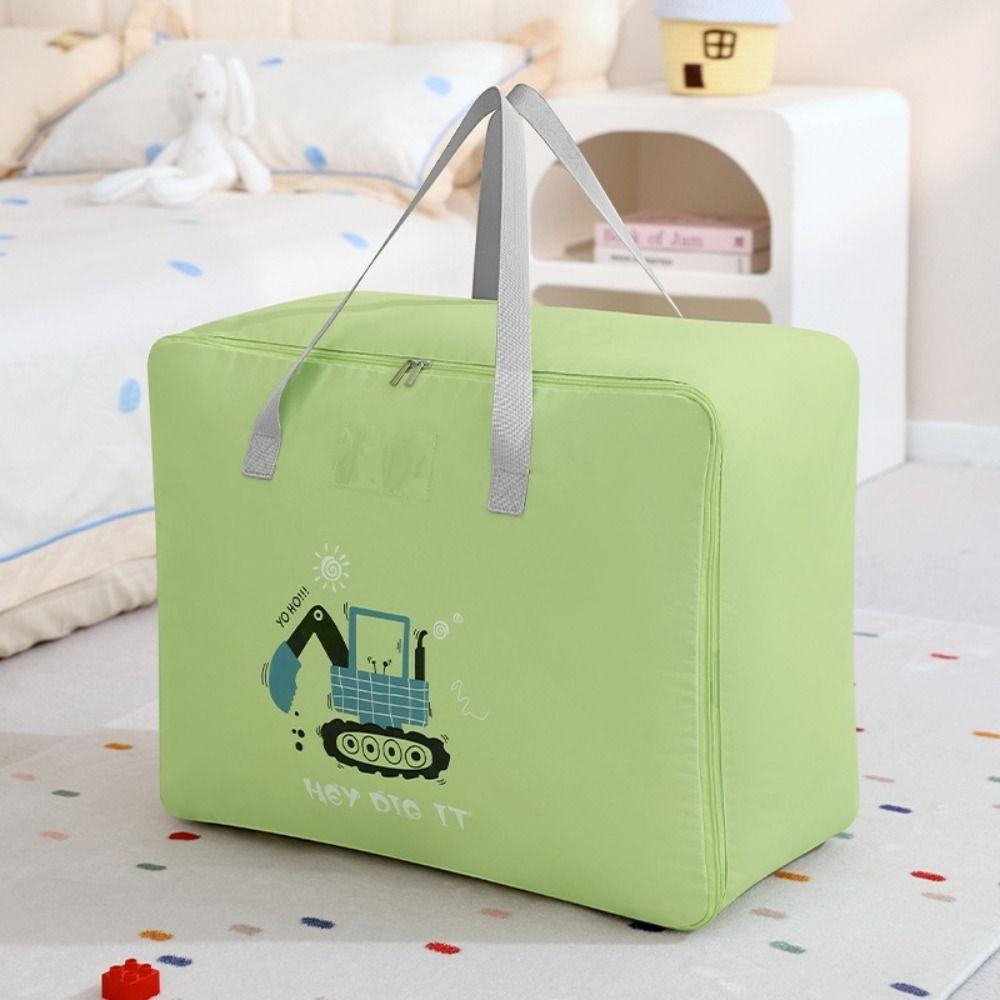 Large Capacity Quilt Storage Bag Dustproof Zipper Duffel Bag Handheld Storage Bag  Women Men