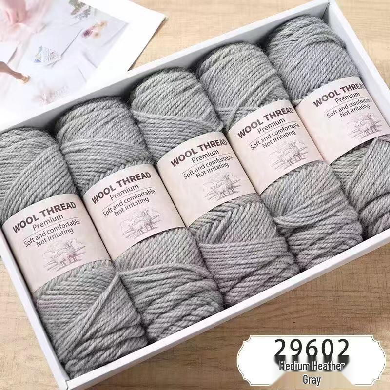 Soft Alpaca Wool Chunky Yarn for Hand Knitting Sweaters, Scarves, and Hats