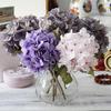 Beautiful Simulation Hydrangea No Watering Faux Silk Cloth Decorative