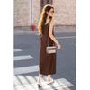 Elegant Slim-Fit Anti-Exposure Slip Dress