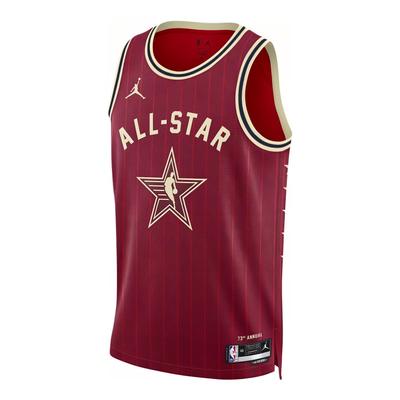 X NBA İşbirliği SS24 2024 All-Star Hafta Sonu Dri-FIT Swingman Forma Erkek forma Kırmızı FQ7732-609