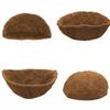 Coco Coir Liner Basket Round Replacement Coconut Fiber Box Flower Pot Coconut Palm Mat Wall Railing Hangings Planter For Outdoor