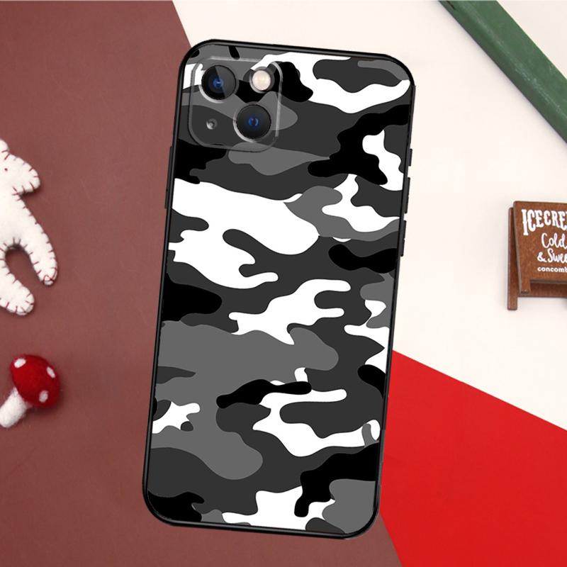Army Camo Camouflage Case For iPhone 13 Pro Max 16 15 11 12 14 17 Pro Max mini 15 16 Plus 16e 17 Air Back Cover
