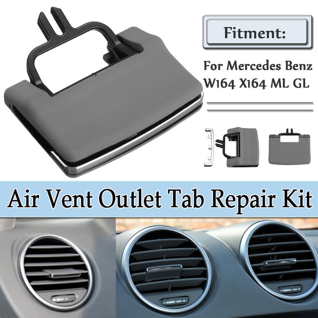 Front A//C Air Vent Outlet Tab Clip Repair Kit For Mercedes Benz W164 X164 ML GL