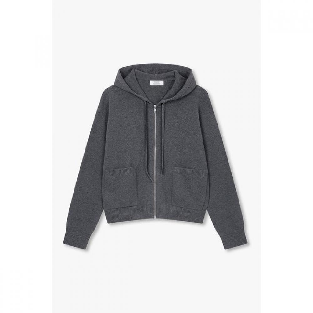 

Studio Tomboy Hood Zip Cardigan 9176351972 melange dark gray/OS