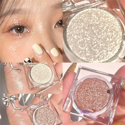 Eyeshadow Tray Maiden Shining Pearl Fairy Highlighter Lasting Moisturizing Waterproof Students