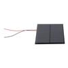15cm Wire Solar Panels Kit 5 Pieces Solar Panels Multiple Applications 5.5V 200mA Output Multiple Power Sources