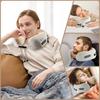 Portable U-Shape Neck Pillow Massage Machine Vibrater Shoulder Neck Muscle Relax Electric Massager Instrument USB Charging
