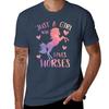 Just A Girl Who Loves Horses Tshirt Graphic T Shirts For Unisex Tshirt