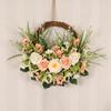 Indoor Outdoor Decor Artificial Flower Pendant Charming Home Decor Exquisite Spring Appeal Natural Twig Base For Front Door