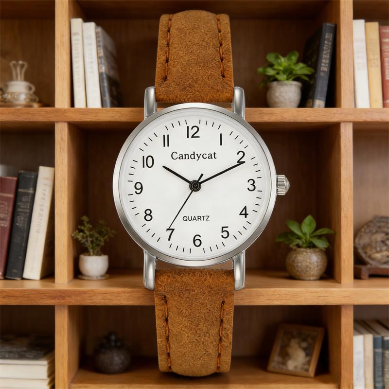 Fashion Watch For Women PU Belt Watches Ladies Luxury Analog Quartz Luminous Wristwatch Clock