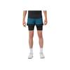 SALOMON Cross 2 in 1 Leichte Schnelltrocknende Laufshorts Herrenshorts Tiefsee Tiefschwarz LC2197500