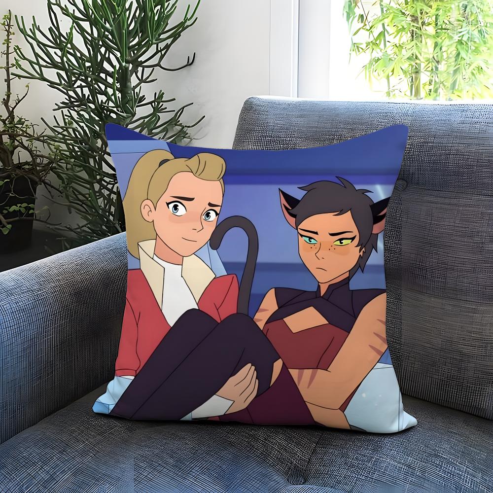 Hot SsheRa and the Princesses of Powerful Cushion Cover Comfortable Reversible Pillow Cover Ideal for Car Sofa Bedroom Beyond