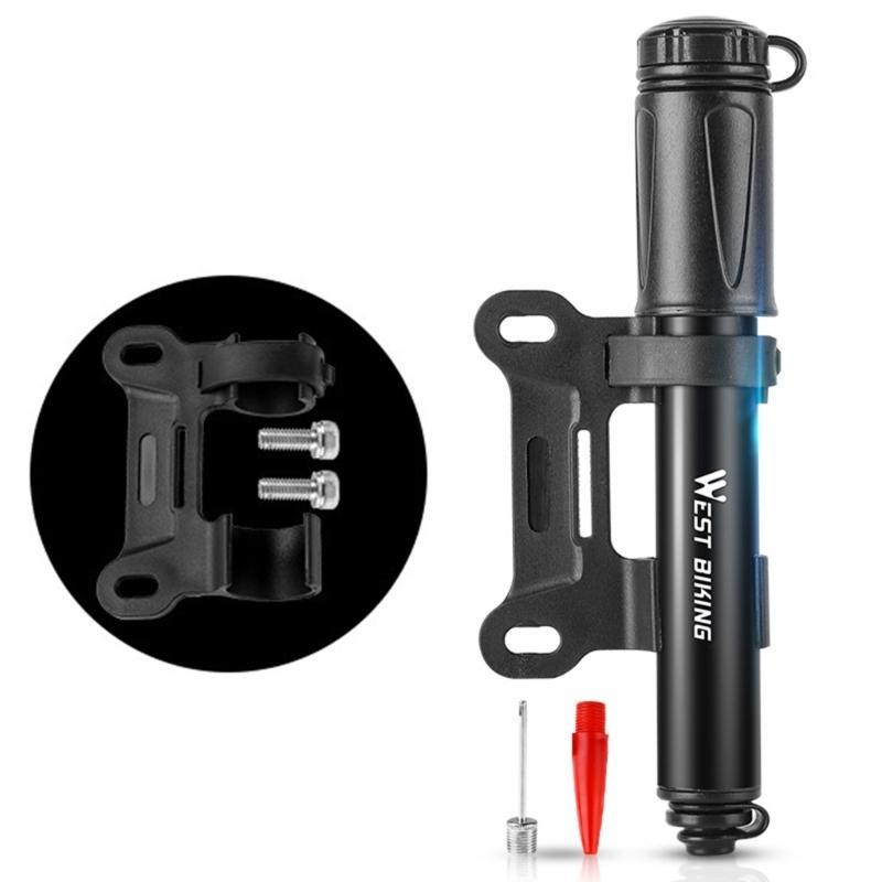 Bicycles Tire Pump with Ball Pump Needle for Mountain Bikes and Balls or Toy