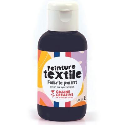 Pittura per tessuto 50 ml - nero