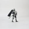 Medieval Knight Action Figure 3D Printed Knight Collection Exquisite Medieval Statue Desk Decoration for Families, Lovers Gifts