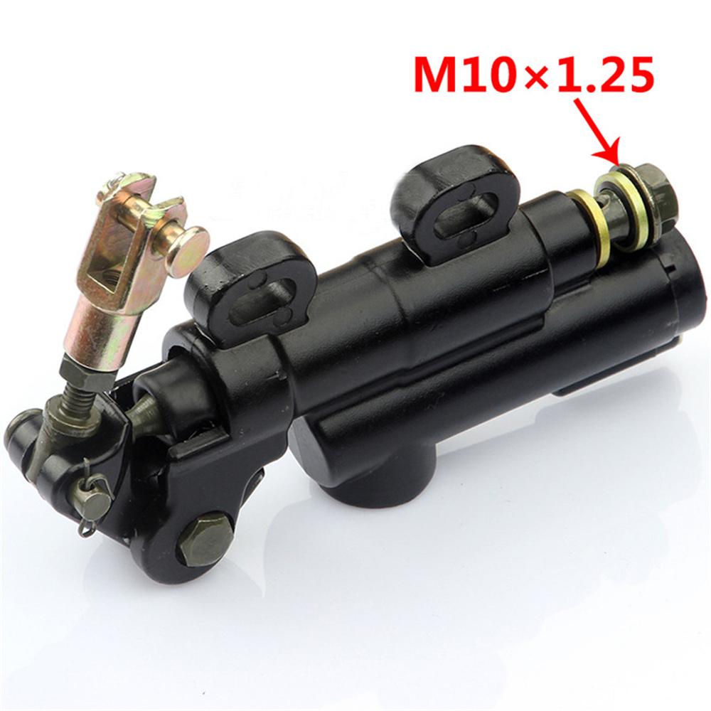 Black Motorcycle Modification Rear Master Hydraulic Disc Brake Pump Universal X1