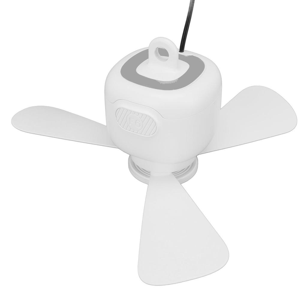 Hanging Ceiling Fan USB Silent Space Saving Portable Ceiling Fan for Dormitory Outdoor Camping