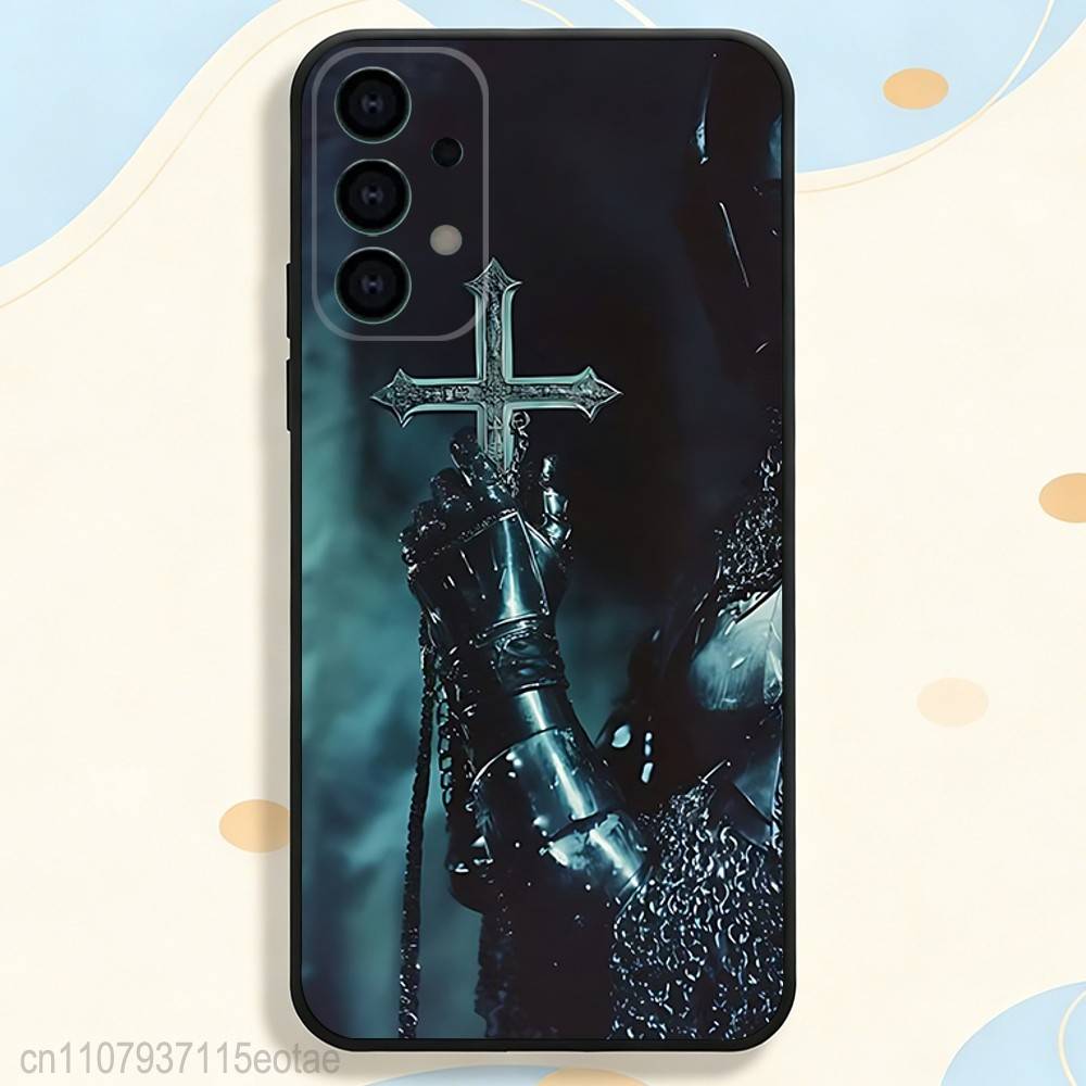 

Crusaders Templar Knight art Case for Samsung Galaxy S26 S21 S25 FE S24 S23 Ultra S20 S9 S22 Plus S10 TPU Cover SamsungS26ULTRA