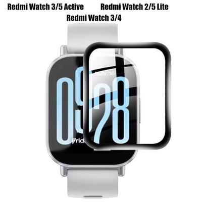 3D krycia fólia na ochranu obrazovky pre Redmi Watch 5 Active Lite / Redmi Watch 2 3 4 Lite / Mi Watch Lite pre fóliu pre inteligentné hodinky