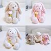 Plush Rabbit Toy For Kids Flower Decoration For Girls And Toddlers