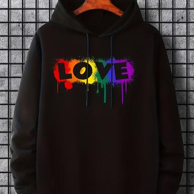 Suitable for Outdoor Hikes & Cold Mornings, Moisture-Wicking & Windproof Hood, Men's Hooded Sweatshirt