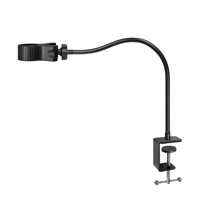 Flexible Gooseneck Microphone Stand Arm 4 Optional Lengths for Precise Stable Positioning in Recording Streaming