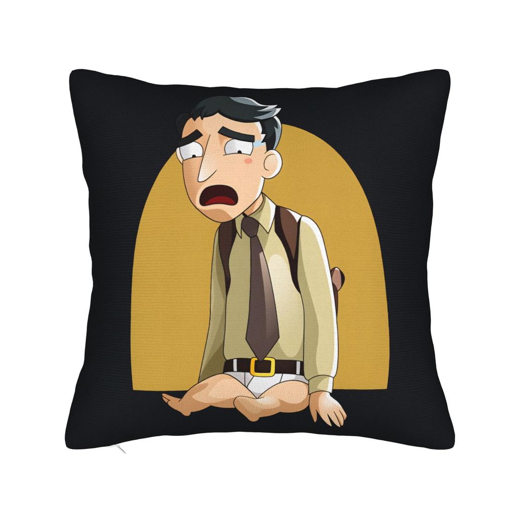 Father Day Dad Est Papa Pillow Cover Funny Pillow Case For Chair Sofa Home Decor Square Pillowcases Gift