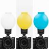 1 Piece Soft And Bright Light Effect Magnetic Dome Diffuser Adsorption Round Flash Head For V1/S-R2 Ak-R11 Dome Diffuser