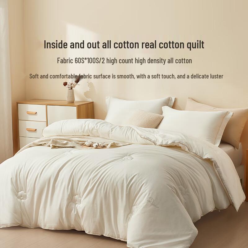 LUOLAI Home Textiles 100TC A-Grade Antibacterial Xinjiang Cotton Quilt