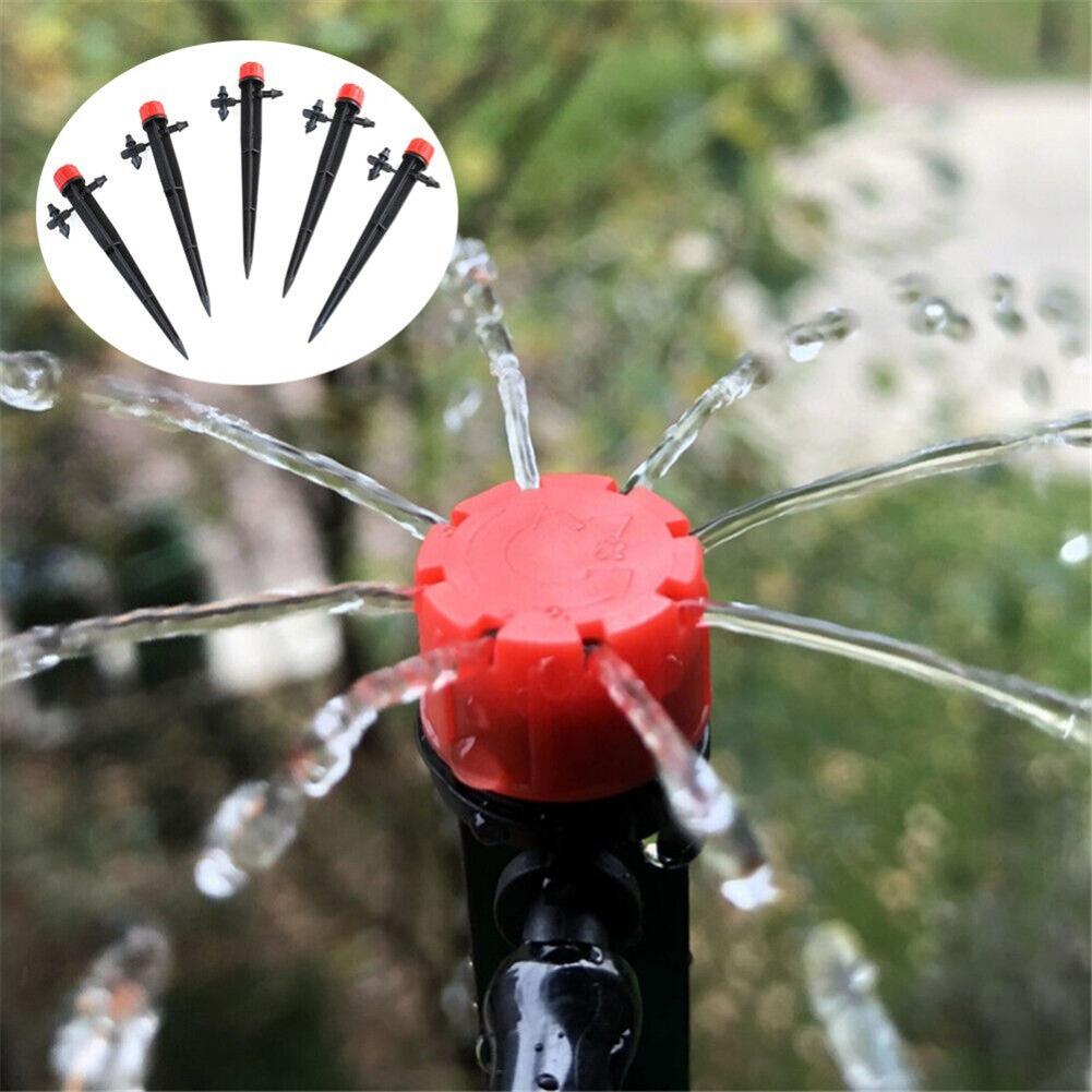 PP Irrigation Drippers Sprinklers 360° Black/Green/blue/Red