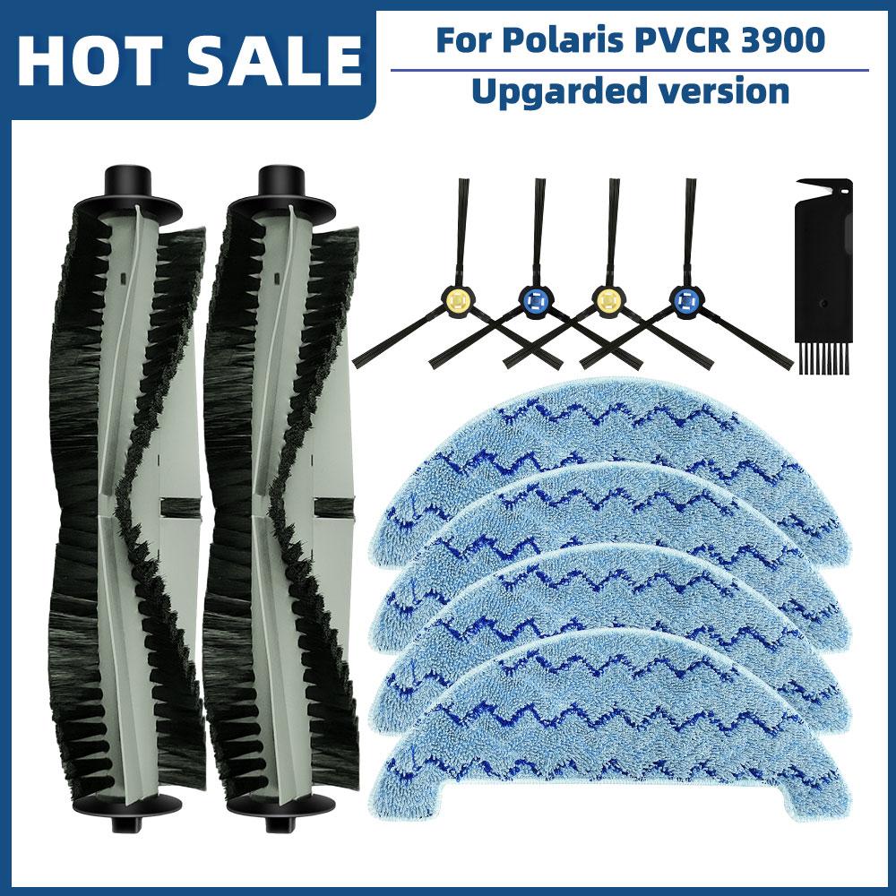 Replacement For Polaris PVCR 3900 IQ Home Robot Vacuum Cleaner Spare Parts Accessories Roller Main Side Brush Mop Rag Cloth