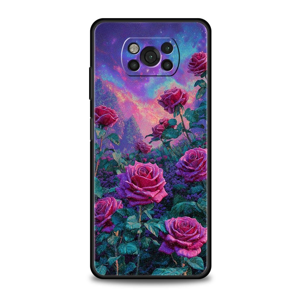 

Oil Painting Flowers Pattern Design Phone Case for Xiaomi Poco F7 F6 F5 F4 F3 X6 X5 X4 X3 NFC F7 Ultra M4 C51 C55 GT 5G Soft TPU Poco X5 Pro