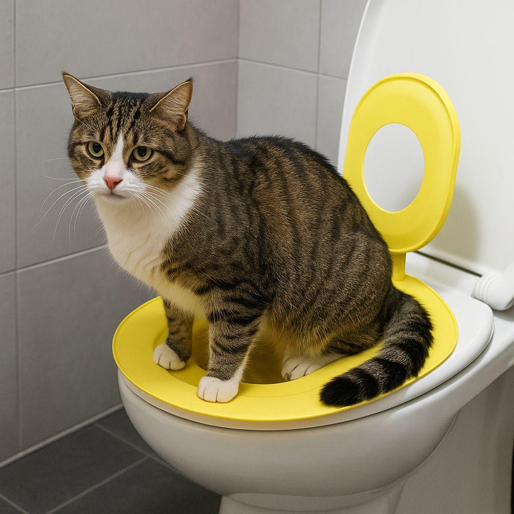 Reusable Cat Litter Box Stable Pet Hygiene Trainer Practical Cat Potty Trainer  for Pet Care